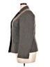 Le Suit 100% Polyester Tweed Gray Blazer Size 18 - photo 5