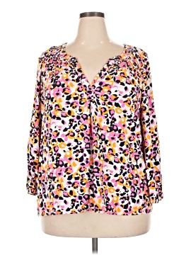 Crown & Ivy 3/4 Sleeve Blouse (view 1)