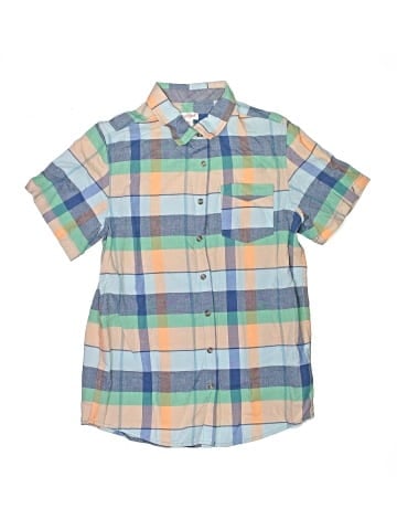 Cat & Jack Short Sleeve Button-Down Shirt (view 1)