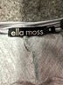 Ella Moss Gray Long Sleeve Top Size S - photo 7