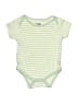 Chick Pea Stripes Green Short Sleeve Onesie Size 6-9 mo - photo 1