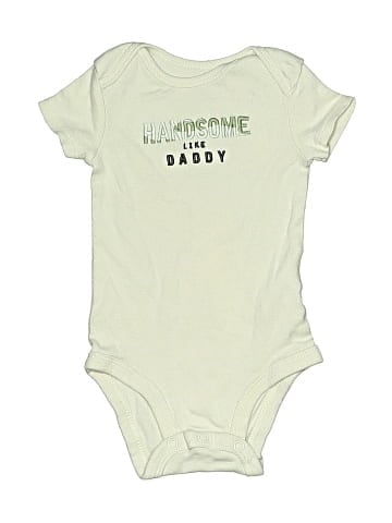 Child of Mine by Carter's Short Sleeve Onesie (view 1)