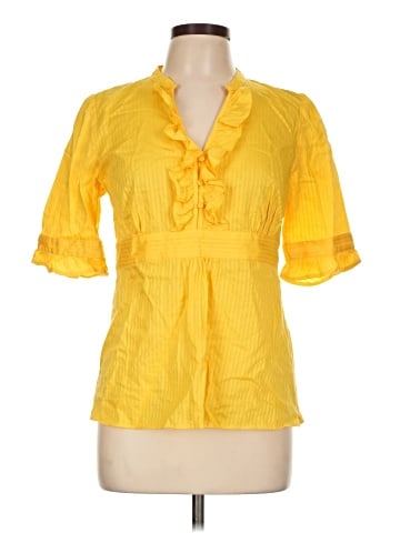 Ann Taylor LOFT Short Sleeve Blouse (view 1)