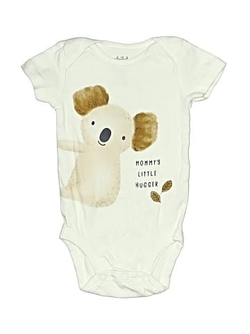 Child of Mine by Carter's Short Sleeve Onesie (view 1)