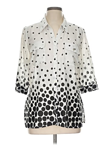 Elementz 3/4 Sleeve Blouse (view 1)