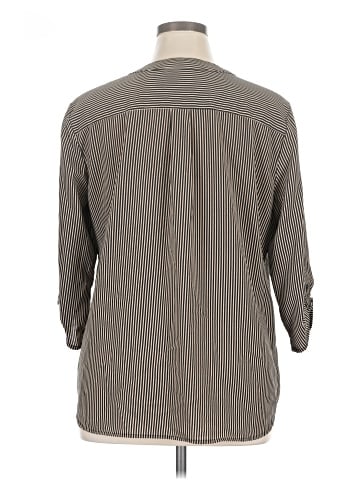 Notations 3/4 Sleeve Button-Down Shirt (view 2)