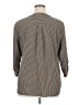 Notations Stripes Gray 3/4 Sleeve Button-Down Shirt Size XL - photo 2