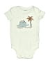 Carter's Graphic Ivory Short Sleeve Onesie 0-3 MO / 3 MO - photo 1