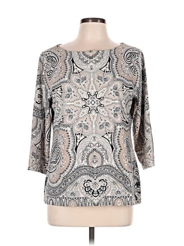 Charter Club 3/4 Sleeve Top (view 1)