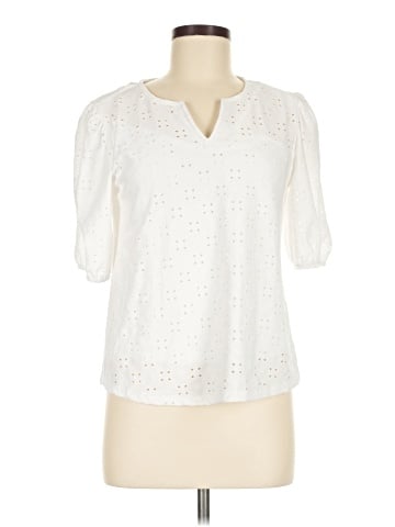 Bobeau Short Sleeve Blouse (view 1)