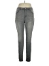 Ashley Stewart Houndstooth Gray Jeans Size 14 - photo 1