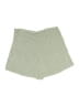Volcom 100% Viscose Chevron-herringbone Green Shorts Size 10 - photo 2