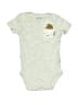 Carter's Ivory Short Sleeve Onesie Size Newborn - photo 1