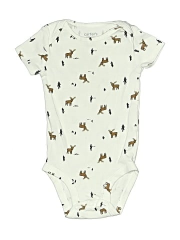 Child of Mine by Carter's Short Sleeve Onesie (view 1)
