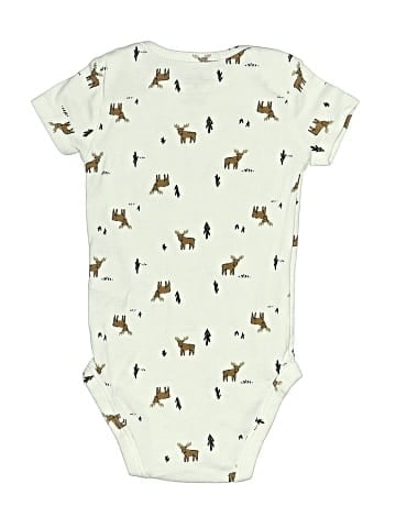 Child of Mine by Carter's Short Sleeve Onesie (view 2)