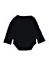 Unbranded Black Long Sleeve Onesie Size 0-3 mo - photo 2