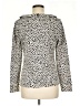 Talbots Outlet Animal Print Ivory Pullover Sweater Size M - photo 2