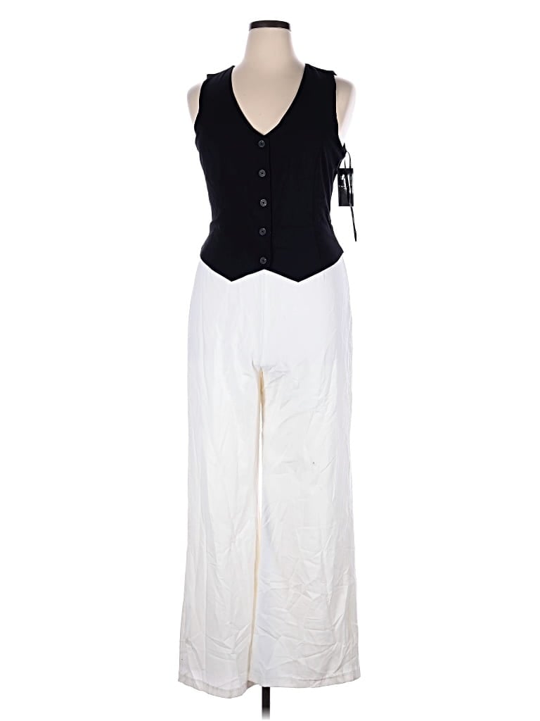 Tahari By Asl Jumpsuit In White