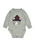 Carter's Graphic Gray Long Sleeve Onesie 0-3 MO / 3 MO - photo 1
