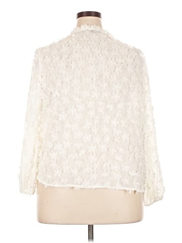 Adrianna Papell 3/4 Sleeve Blouse (view 2)