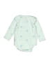 Quiltex Blue Long Sleeve Onesie Size 3-6 mo - photo 2