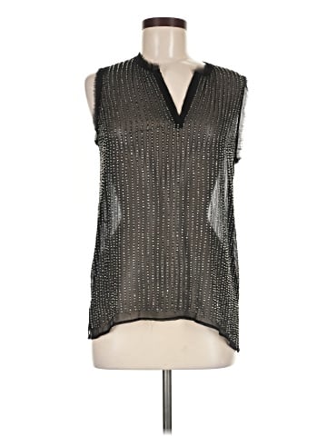 Aqua Sleeveless Blouse (view 1)