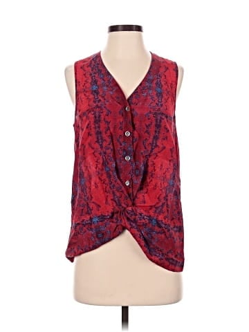 Fifteen Twenty Sleeveless Silk Top (view 1)