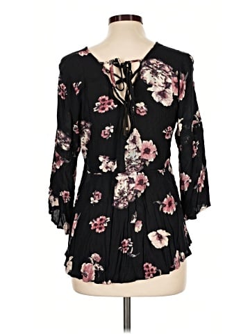 American Rag Cie 3/4 Sleeve Blouse (view 2)