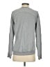 Ella Moss Gray Long Sleeve Top Size S - photo 2