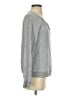 Ella Moss Gray Long Sleeve Top Size S - photo 4