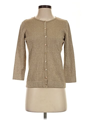 August Silk Cardigan (view 1)