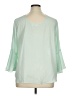 Cato Green 3/4 Sleeve Blouse Size XL - photo 2