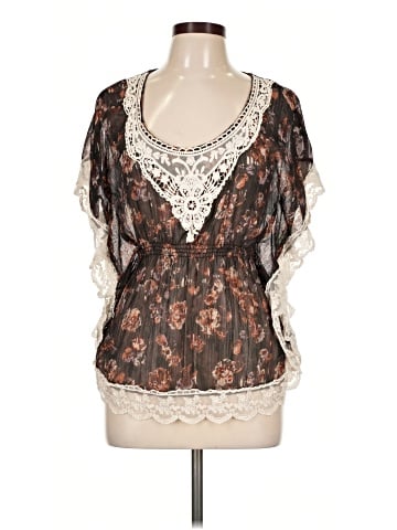 American Rag Cie Short Sleeve Blouse (view 1)