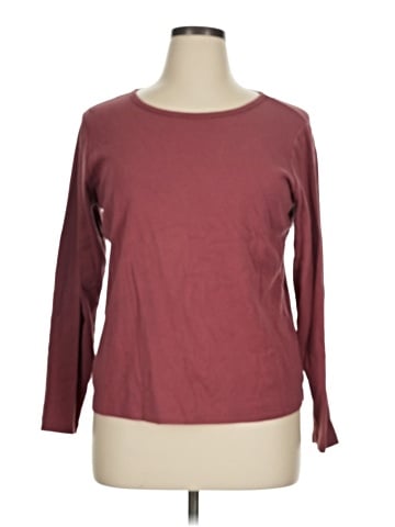 St. John's Bay Long Sleeve T-Shirt (view 1)