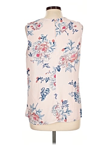 Pale Sky Sleeveless Blouse (view 2)