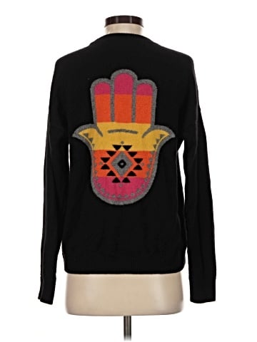 Minnie Rose Cashmere Pullover Sweater (view 2)
