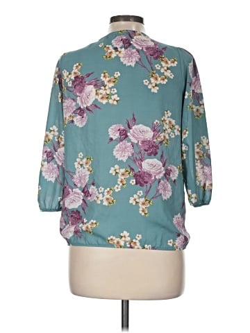 Honey Punch 3/4 Sleeve Blouse (view 2)
