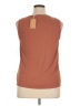 Green Envelope Brown Sleeveless Top Size XL - photo 2