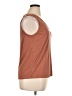 Green Envelope Brown Sleeveless Top Size XL - photo 4