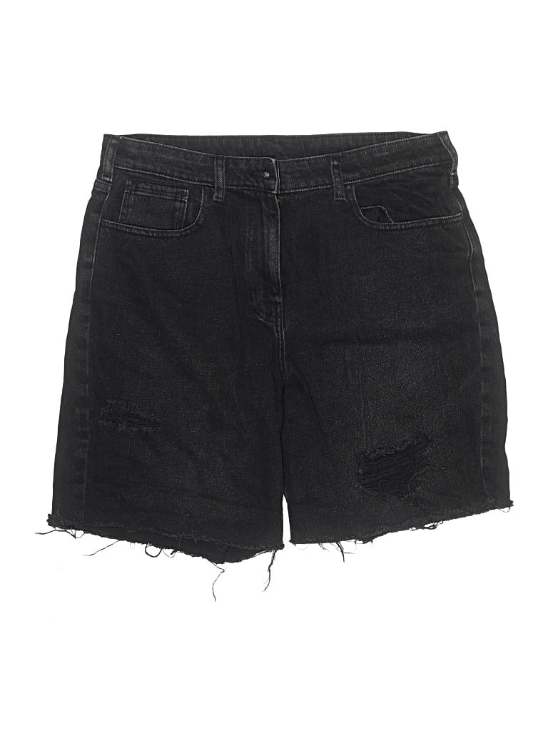 Pre-owned Collusion Denim Shorts In Black