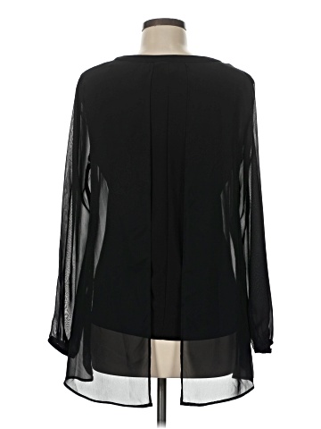 NY Collection Long Sleeve Blouse (view 2)