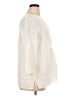 Talbots 100% Linen Ivory 3/4 Sleeve Blouse Size XL - photo 4