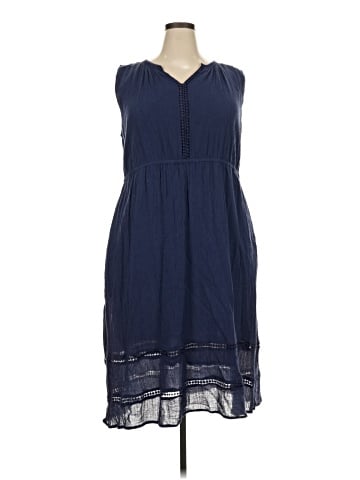 Woman Within Casual Dress (view 1)