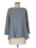 John Mark 100% Cotton Gray 3/4 Sleeve Top Size M - photo 1