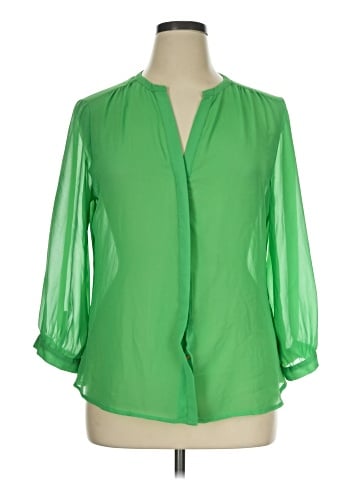 Banana Republic Factory Store 3/4 Sleeve Blouse (view 1)
