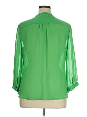Banana Republic Factory Store 3/4 Sleeve Blouse (view 2)