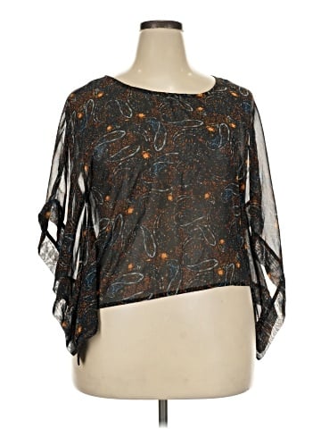 Love Squared 3/4 Sleeve Blouse (view 1)