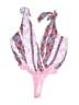 Lulus 100% Rayon Pink Kimono Size M - photo 1