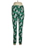 Lularoe Print Green Leggings Size 1X (Tall & Curvy) - photo 1