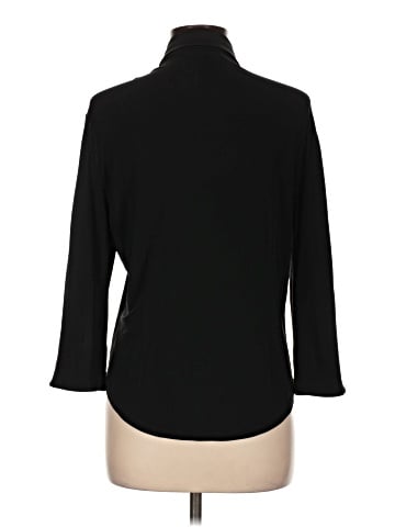 Nicole Miller Collection 3/4 Sleeve Button-Down Shirt (view 2)